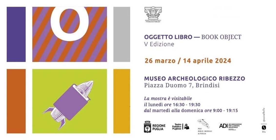 Brindisi mostra Oggetto Libro marzo 2024