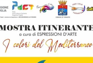 Taranto mostra I colori del Mediterraneo copertina