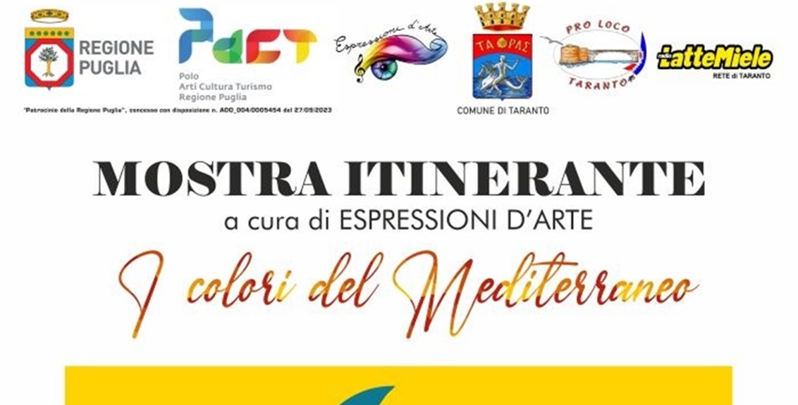 Taranto mostra I colori del Mediterraneo copertina