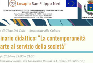 Seminario didattico: “La contemporaneità dell’Arte al servizio della società”